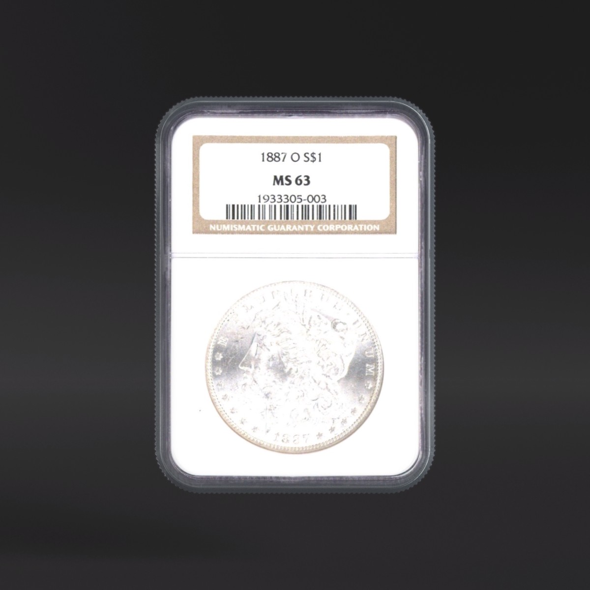 1887-O One Dollar NGC MS63